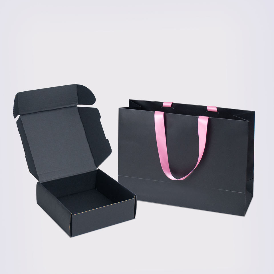 Corrugated Board Custom Logo Folding Gift Packing Airplane Clothes Apparel Paper Box