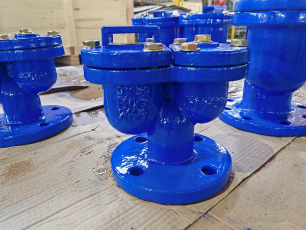 PN10/PN16 Flanged Double Orifice Air Valve EPDM/SS304/SS316 Sealing For Wide