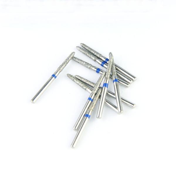 Cheap SO Series Torpedo Shape Head FG Diamond Burs Diamond Grit Cutting Precision for sale