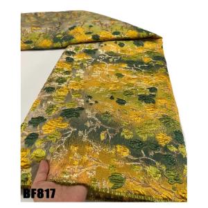 Quality Lace Brocade Fabric for Ghana Wedding Dress Embroidery Fashion Austria Party Lady Dress wholesale