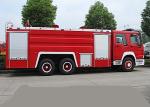 15CBM LHD 290HP Fire Fighting Truck , SINOTRUK HOWO Tanker Fire Truck