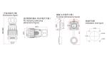 Certificated IP65/IP67 Male Female Bayonet Underwater Circular Connector