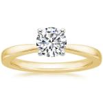 Luxe Willow Diamond Engagement Ring 1/4 Ct. Tw. With 9K Gold Heart