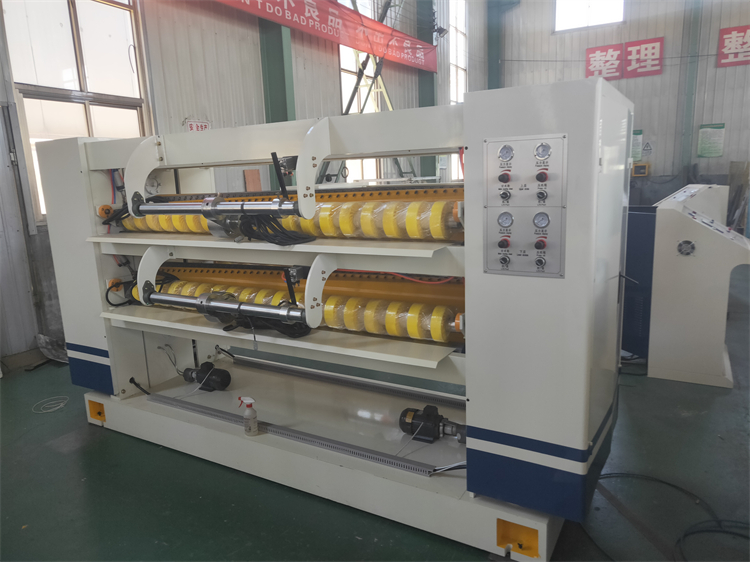 380/50Hz Voltage Electric Cardboard NC Cut Off Machine with Double Helical Cross Cutter