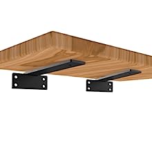 Functional Design Heavy Duty Floating Shelf Brackets with Powder Coating Coating