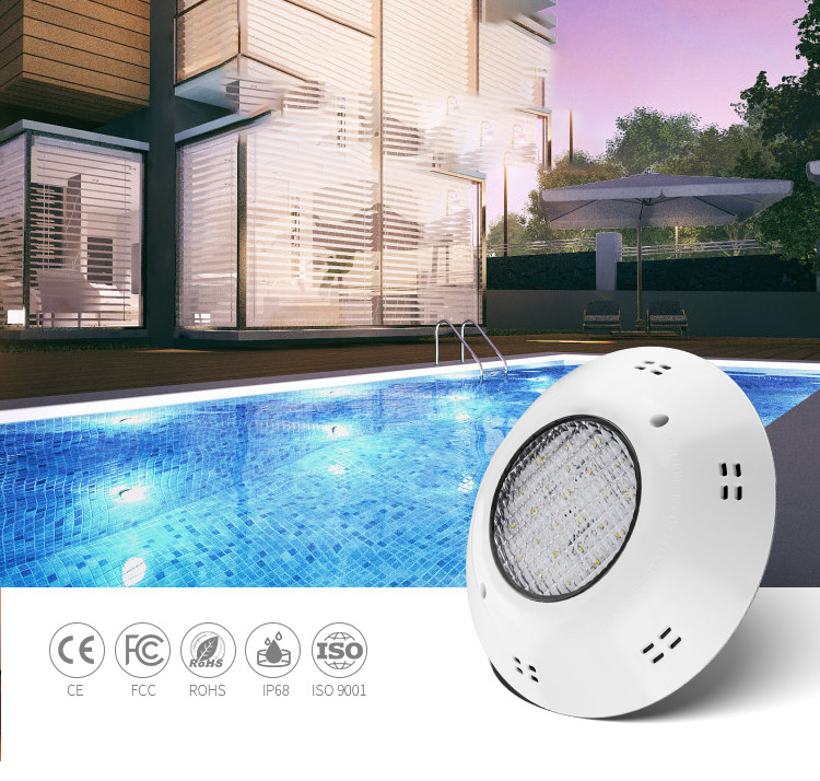 18W Colorful 12V AC RGB Switch Control Waterproof Led Lights For Small Pools