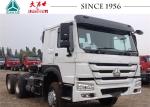 Howo Sinotruk 6x4 Tractor Truck , Tractor Head Trailer Oil Saving For Fuel