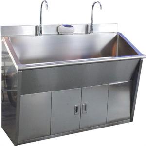 Quality Hospital Stainless Steel Surgical Scrub Sinks Foot Operated Hand Wash Sink wholesale