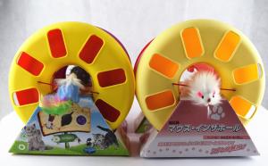 Quality Interactive Cat Ball Toy Exerciser Game Teaser Anti-Slip Active Healthy Lifestyle Suitable for Multiple Cats wholesale