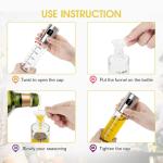 Silver Lecythus Kitchen Home BBQ Sprayer for Grilling Oil Cooking Bottle