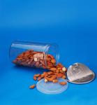 PET Round Plastic Food Containers EOE / POE Sealing Type Large Capacity