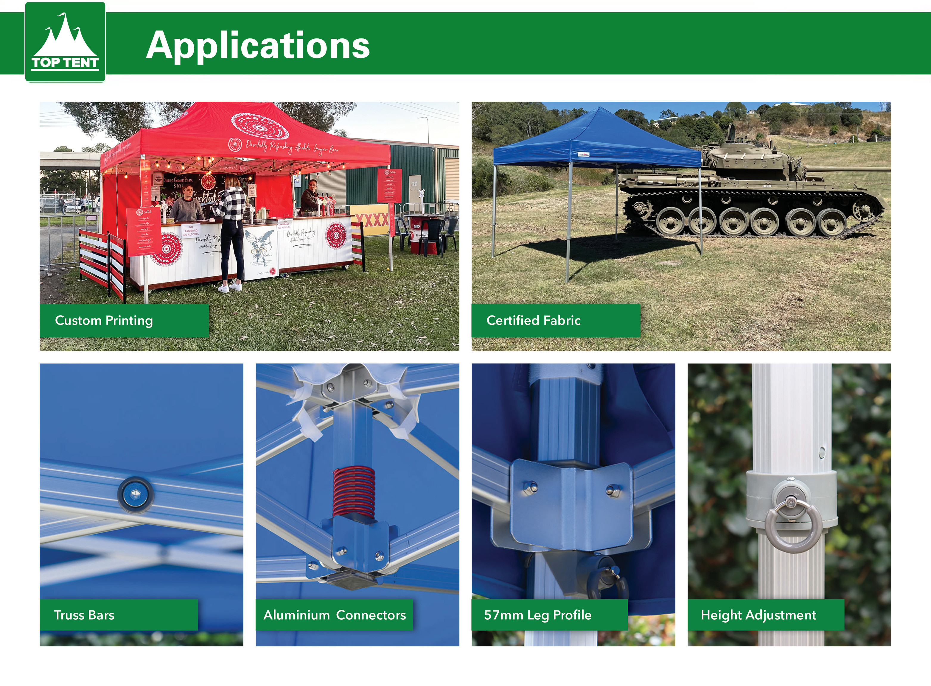 Retractable Car Parking Folding 4x8 Pop Up Canopy Custom Promotional Tents OEM