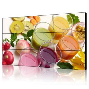 Quality 3.5mm LCD TV Creative Video Wall 550cd/M2 55 Inch For Meeting wholesale