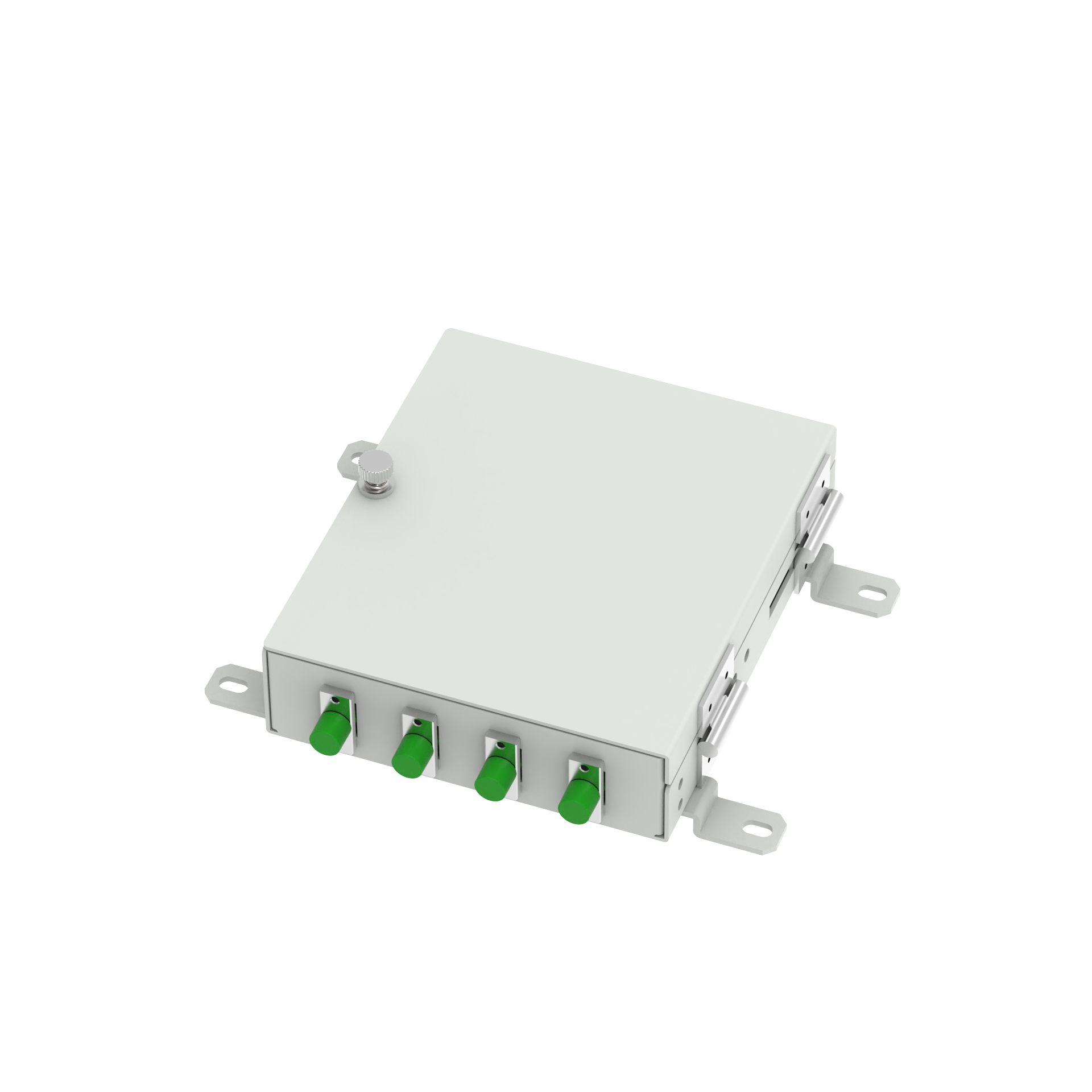 FC APC Type 4 Cores Terminal Box Best Fiber Optic Distribution Box for FTTX in Network
