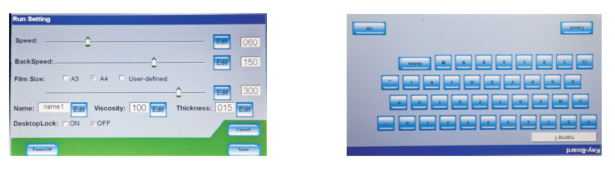 High Precision Automatic Film Applicator Advanced Touch Screen Technology