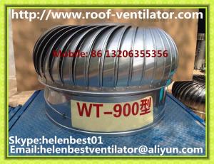 Quality 900mm roof turbo ventilator for workshop stainless steel wholesale