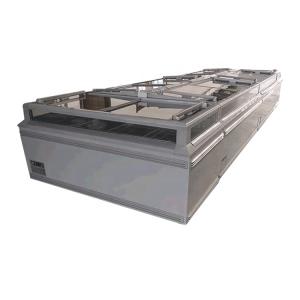 Quality Seafood Sliding Glass Supermarket Island Display Freezer wholesale