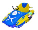 Theme Park Kids Arcade Machine Electric Space Ship Ride On Space Warship Car