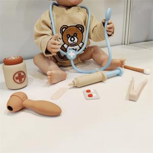 Quality 204g Silicone Doctor Toy Set Customized Medical Carry Case For Kids wholesale
