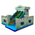 Quadruple Stitches 0.55mm Plato Inflatable Bouncy Castle