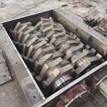 500-1000Kg/h Capacity Waste PP PE PET Bottle Plastic Film Crusher double Shaft