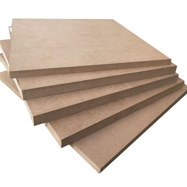 Raw Melamine Wood Fiber 25mm MDF Wood Board