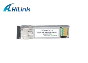 Quality DWDM Gbic SFP Optical Module 10G 1556.55nm C26 100Km SFP+ 10G Long Distance wholesale