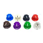 MXR Style Fluted Knob Guitar Pedal Knob Knurled Shaft 6.35MM Shaft Hole Diameter
