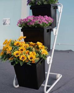 Quality Strong Frame Wheel Trash Bag Carts wholesale