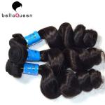 Natural Black Brazilian Virgin Remy Human Hair 10 inch - 30 Inch Of 6A Loose