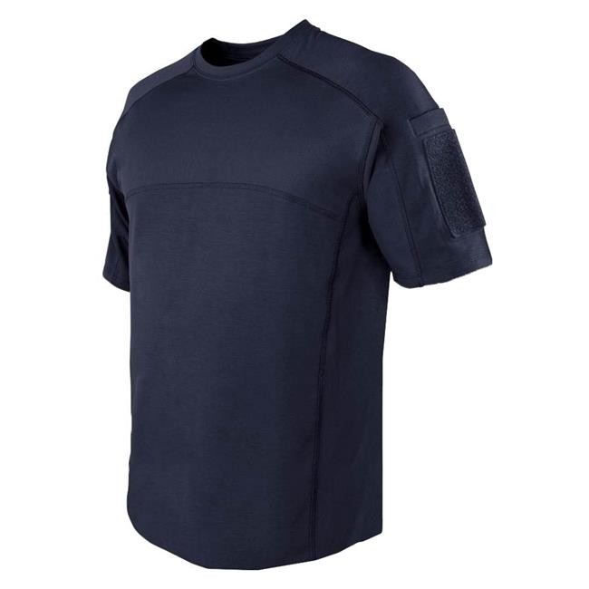 wholesale men's Anti-static crew neck customized color battle T-shirt