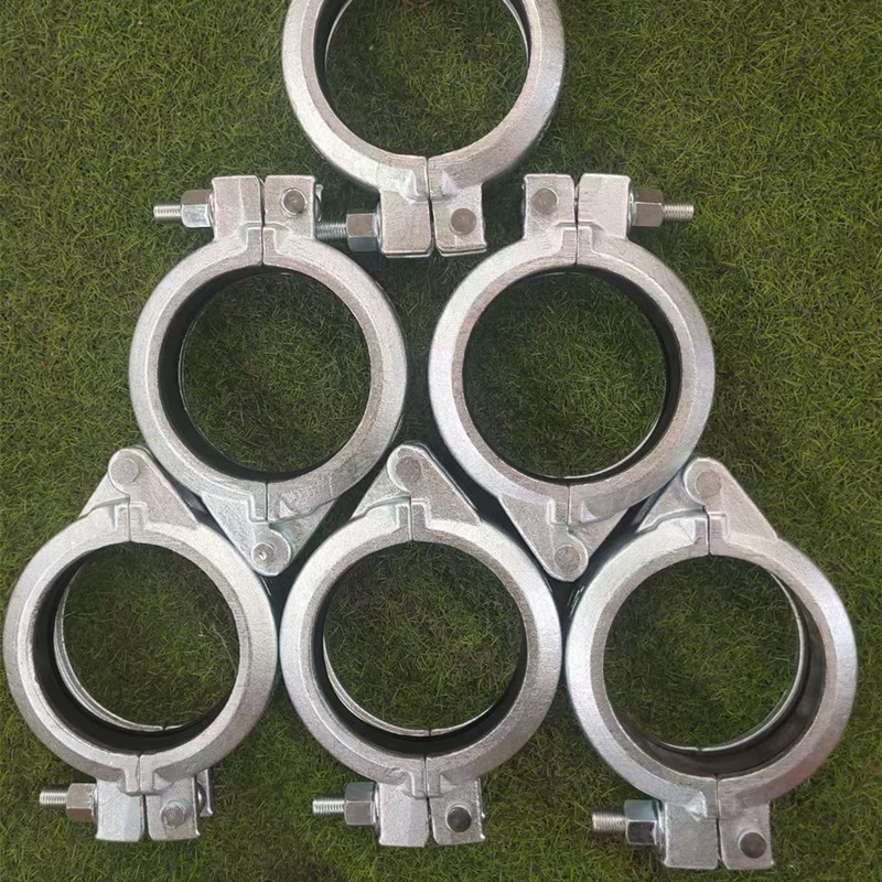DN125 Forged Steel Clamps High Work Pressure For Concrete Pump