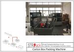 High Capacity Carton Packing Machine / Case Erector Machine For Bottle Filling