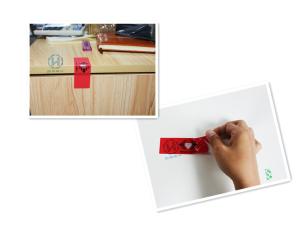 Quality Private Tamper Evident Vinyl Label Stickers / Adhesive Security Labels wholesale