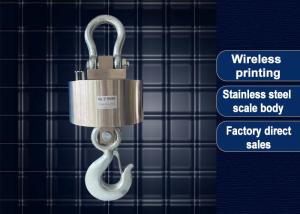 Quality Stainless / Carbon Steel Hanging Crane Scale Electronic Digital Wireless 10 Ton wholesale