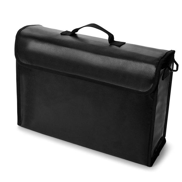 Extra Large Fire Resistant Document Bag For College Yearbooks / Bulging Photo