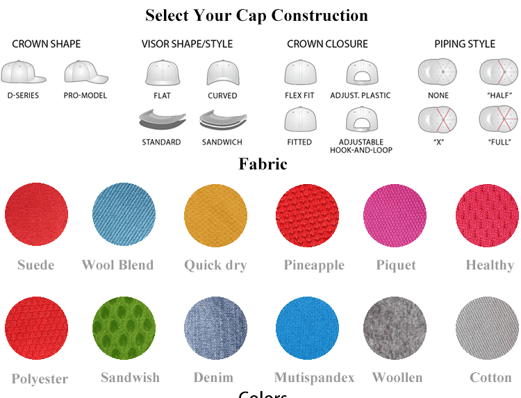 ODM Pre-Curved Brim Trucker Mesh Hats Cap For Adult