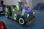 Fashion Children Car Racing Game Machine With Fiberglass Material Durable