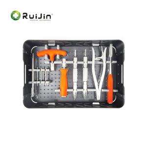 Quality Posterior Internal Fixation Orthopedic Pedicle Screw Instrument Set For Spinal Surgical Implant wholesale
