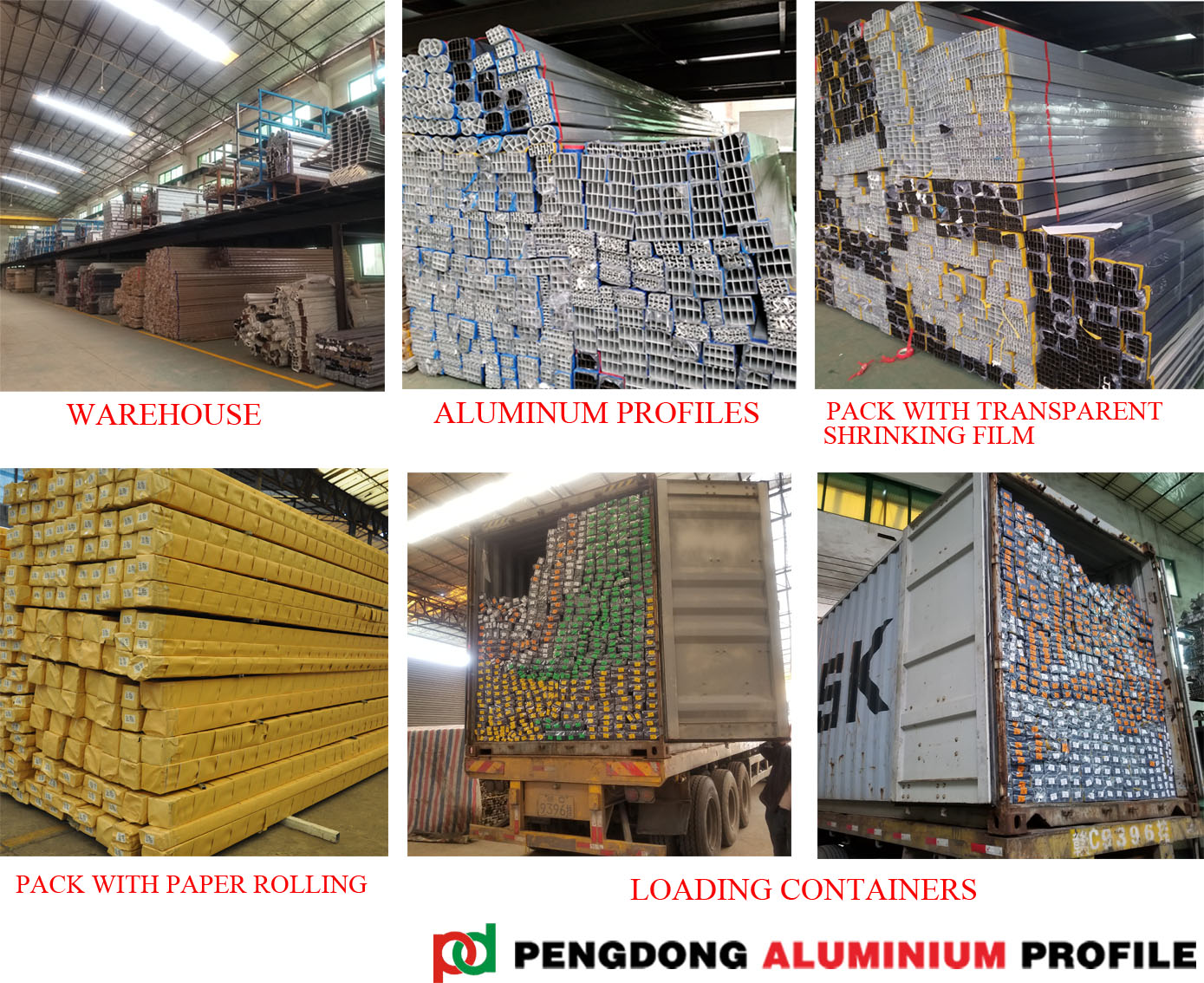Best Quality  Different Size Color Mate Aluminum Profiles Tubes