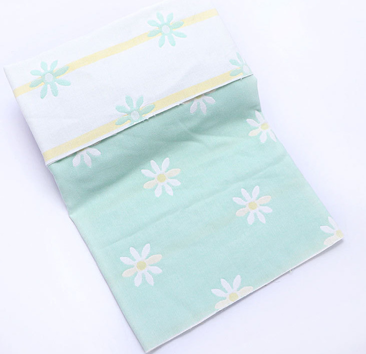 Crepe Combed Cotton Jacquard Material Comfortable Strong Water Absorption