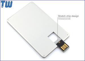 Quality Promotion Slim Metal Credit Card USB 16 GB Flash Drive High Printing Quality Best Price wholesale