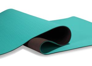 Quality Latex Free TPE Yoga Mat Lightweight Skid Resistance Double Side Unique Textures wholesale