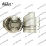 Piston 4D32 Combustion chamber 52mm Height 112.3mm ME018277 For Mitsubishi