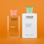 250ml 300ml Plastic Shampoo Bottle PET Flat Shoulder Square Bottle Press Lotion