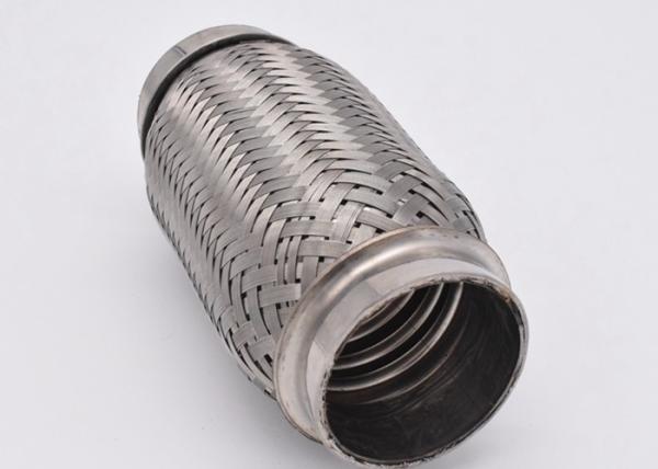 Custom Stainless Steel Flex Exhaust Pipe Inner Bellow Outer Braided for Truck