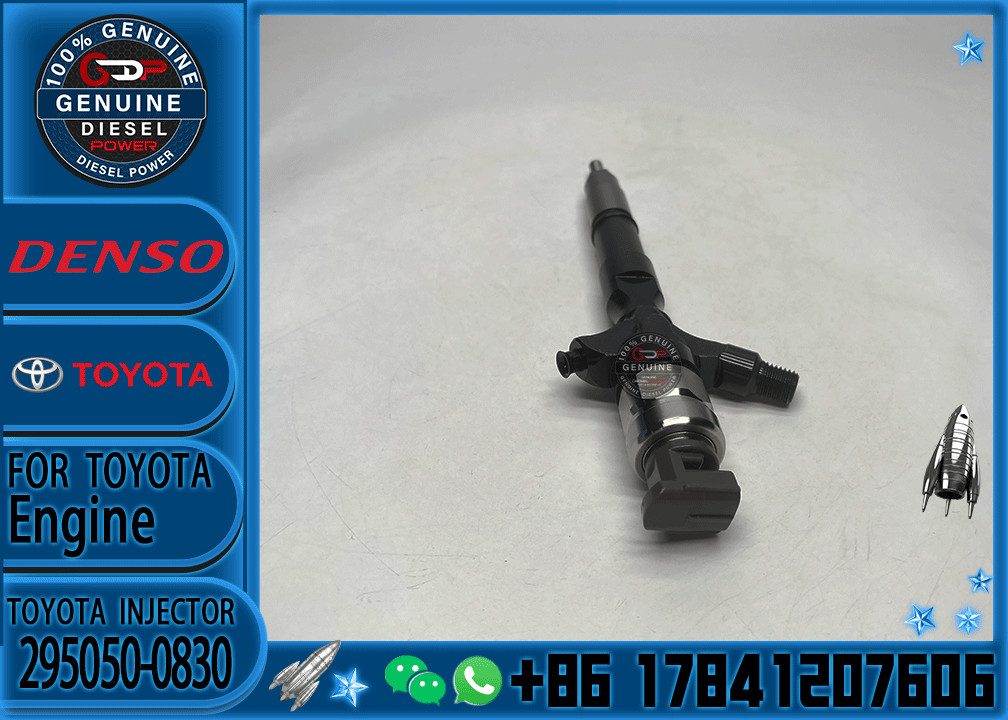 1KD-FTV 295050-0831 295050-0832 diesel fuel injector 295050-0830 295050 0830 diesel engine fuel injector 2950500830