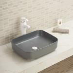 Small Rectangular Counter Top Wash Basin Porcelain Vessel Sink 20 Inch