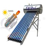 Pressurized Solar Thermal Energy Evacuated Tube Water Heater with Backup