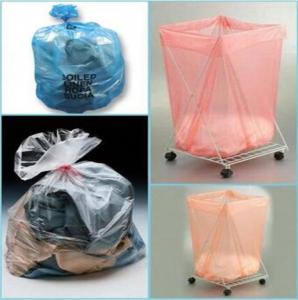 Quality 40Mu Disposable Water Soluble Laundry Bags For Medical wholesale